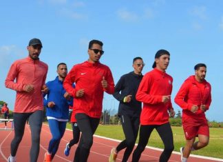بالصور: تحضيرات متواصلة للمنتخب المغربي لألعاب القوى