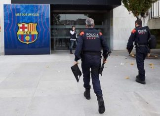 توقيف رئيس برشلونة السابق من طرف الشرطة الإسبانية