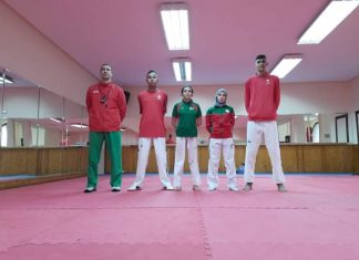 بالصور: المنتخب المغربي للتايكواندو في تجمع مغلق بإيفران