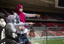 اللجنة العليا للمشاريع والإرث تناقش استضافة النسخة الأكثر إتاحة في تاريخ المونديال على هامش أعمال الدورة السابعة والأربعين لمجلس حقوق الإنسان