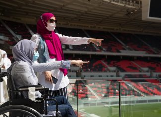 اللجنة العليا للمشاريع والإرث تناقش استضافة النسخة الأكثر إتاحة في تاريخ المونديال على هامش أعمال الدورة السابعة والأربعين لمجلس حقوق الإنسان