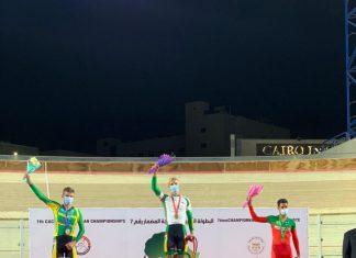 بالصور: المنتخب المغربي للدراجات يتألق بمصر