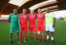 بالصور: نجوم أسود الأطلس في مباراة ودية مع جياني إنفانتينو