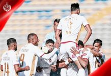 الوداد الرياضي ينفرد بالصدارة بعد فوزه على غريمه التقليدي