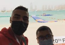 السباح المغربي بنرحو يستعد للألعاب الأولمبية