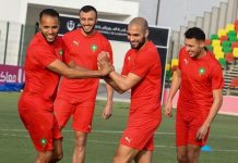 الصور تتحدث ..أجواء مرح وانسجام وتفاهم بين عناصر المنتخب المغربي