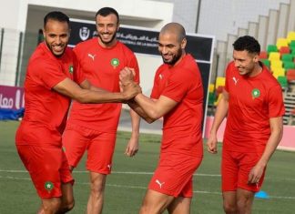 الصور تتحدث ..أجواء مرح وانسجام وتفاهم بين عناصر المنتخب المغربي