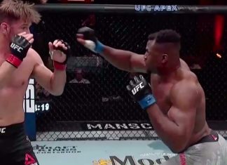 Vidéo. Le Camerounais Ngannou, Roi des poids lourds en UFC