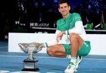 Classement ATP: Novak Djokovic toujours N.1 mondial