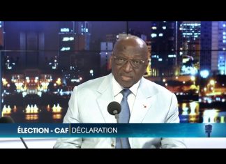 Vidéo : Course à la présidence de la CAF : Abandon de Jacques Anouma