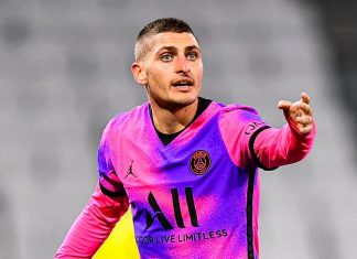 PSG : L’Italien Verratti positif au Covid-19