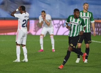 Championnat d’Espagne: le Real Madrid tenu en échec à domicile par le Betis