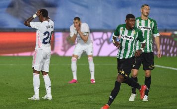 Championnat d’Espagne: le Real Madrid tenu en échec à domicile par le Betis