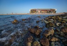 بالفيديو: استاد راس أبو عبود المونديالي.. أيقونة معمارية فريدة في فضاء الاستدامة والإرث