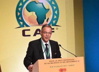 CAF: Fouzi Lekjaa chargé d’améliorer l’état des infrastructures sur le continent