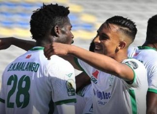 في مباراة وداع السلامي، الرجاء يهزم بيراميدز ويتزعم المجموعة