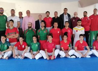 تجمع إعدادي لمنتخبات التايكواندو وللباراتايكواندو بالعيون