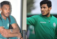 الرجاء يستعيد الورفلي و الحافيظي قبل مواجهة بيراميدز المصري