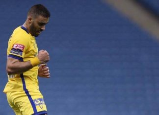 لجنة الانضباط السعودية تكتفي بإيقاف حمد الله لمبارتين مع غرامة مالية