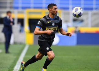 حكيمي يقرب إنتر من لقب الكالشيو