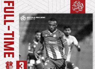 الوداد الرياضي يعود من مباراة اتحاد طنجة منهزما