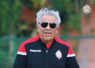 البنزرتي: “مباراة الوداد أمام مولودية الجزائر ديربي صعب”