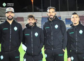 التشكيلة الرسمية لفريق الرجاء أمام نهضة الزمامرة