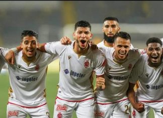 الوداد الرياضي يفوز على نهضة بركان برباعية نظيفة