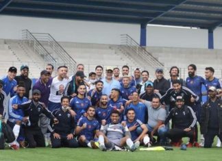 الصورة تتحدث “محمد خيي يدعم فريق يعقوب المنصور بالرباط”