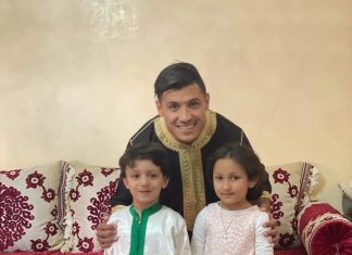 بالصور: إطلالات النجوم الكرويين المغاربة بمناسبة العيد