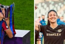 الصورة تتحدث “مغربية تصنع فرحة البارصا أوروبيا”