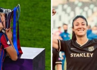 الصورة تتحدث “مغربية تصنع فرحة البارصا أوروبيا”