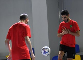 بالصور: تحضيرات منتخب الفوتصال للبطولة العربية بمصر