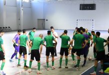 بالصور: استعدادات المنتخب المغربي لكرة القدم داخل القاعة لمواجهة منتخب مصر