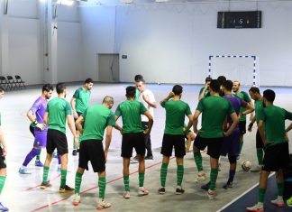 بالصور: استعدادات المنتخب المغربي لكرة القدم داخل القاعة لمواجهة منتخب مصر