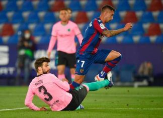 Liga: le faux-pas du Barça à Levante
