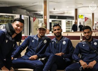 بالصور: بعثة الوداد تتجه صوب جنوب أفريقيا لمواجهة كايزر شيفس في الإياب