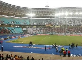 مباراة الترجي و الأهلي بحضور الجمهور