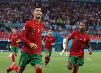 Euro: 109e but en sélection pour Ronaldo qui égale le record de l’Iranien Ali Daei