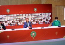 فوزي لقجع يستقبل بعثة المنتخب الوطني لكرة القدم الشاطئية