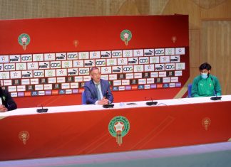 فوزي لقجع يستقبل بعثة المنتخب الوطني لكرة القدم الشاطئية