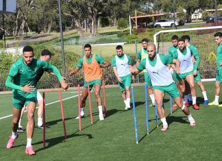 بالصور: خاليلوزيتش يرفع إيقاع تداريب الأسود