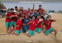 لقجع يحدث بطولة لكرة القدم الشاطئية