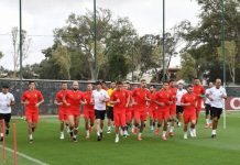 بالصور: تداريب المنتخب المغربي في اليوم الرابع
