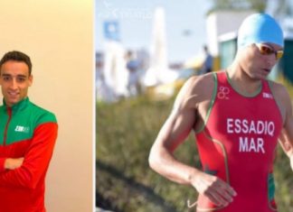 بطل الترياثلون المغربي المهدي الصديق يتأهل لأولمبياد طوكيو