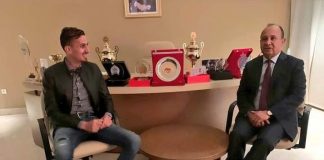 البقالي يشكر أحيزون وجامعة القوى