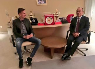 البقالي يشكر أحيزون وجامعة القوى