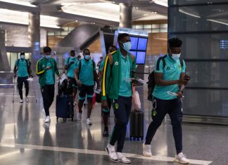بعثة منتخب موريتانيا تصل الدوحة لمواجهة اليمن في تصفيات كأس العرب