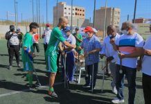 بالصور: نهائي البطولة الوطنية لكرة القدم للمبتورين
