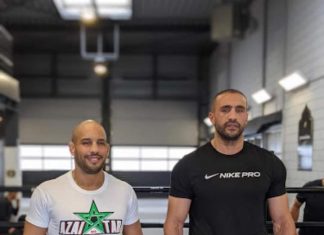 الصورة تتحدث: أبو زعيتر يتدرب مع بدر هاري